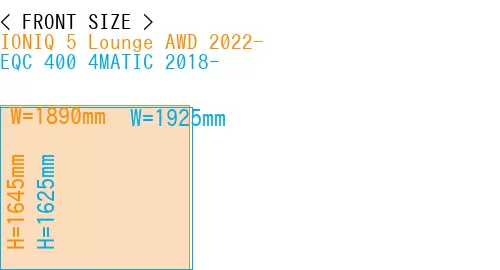 #IONIQ 5 Lounge AWD 2022- + EQC 400 4MATIC 2018-